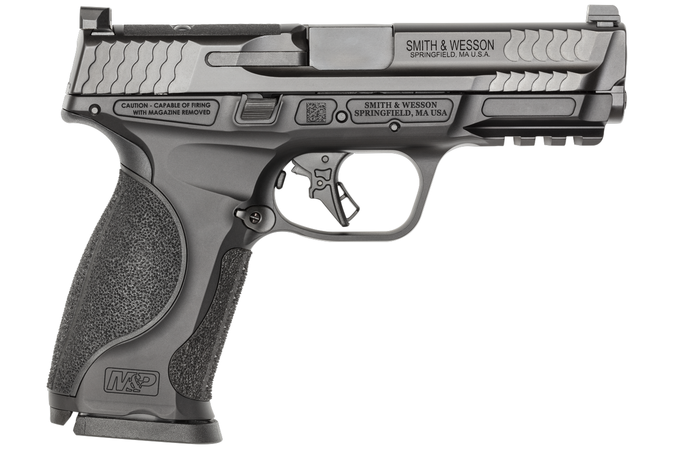 SMITH AND WESSON M&P9 M2.0 Metal 9mm Full-Size Optic Ready Pistol with 4.25 Inch Barrel (LE)